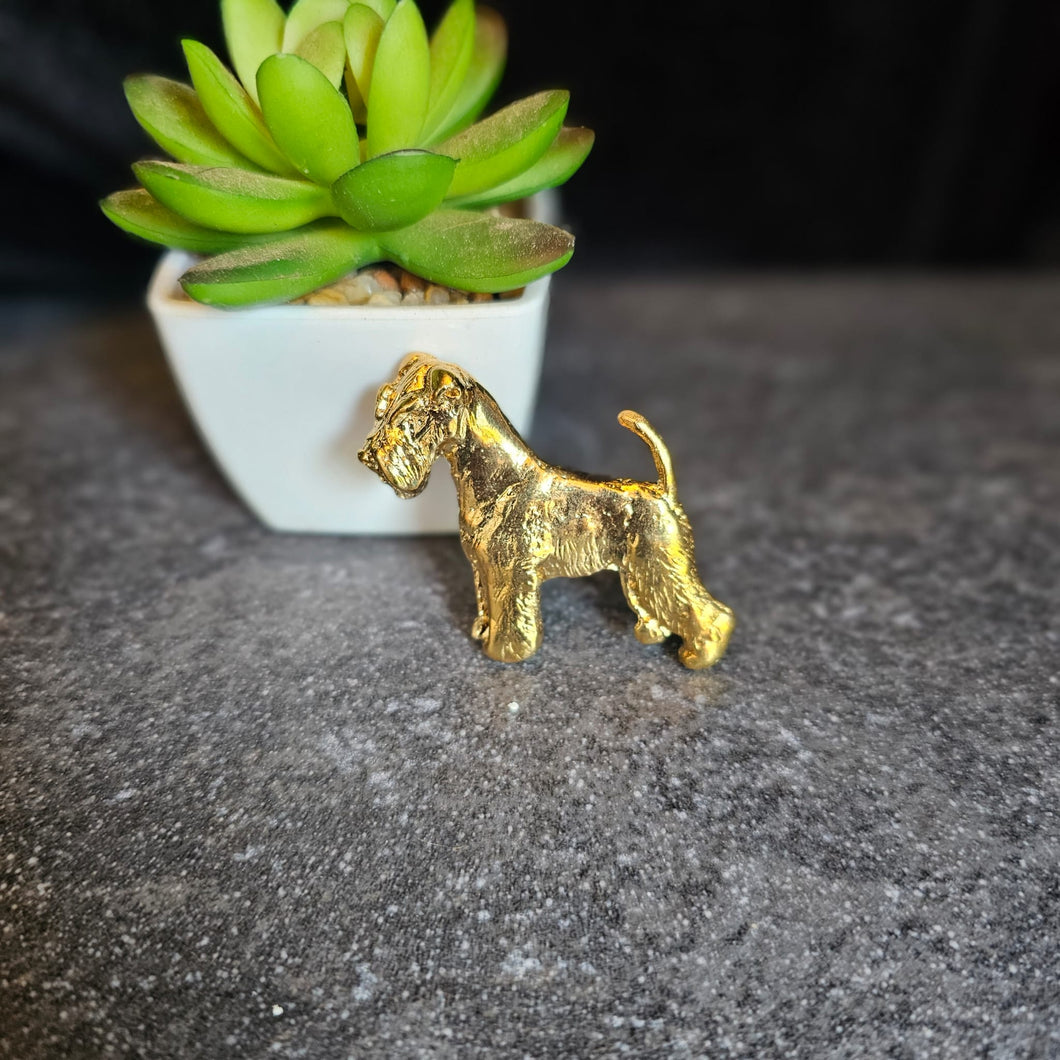 Schnauzer Miniatura broche