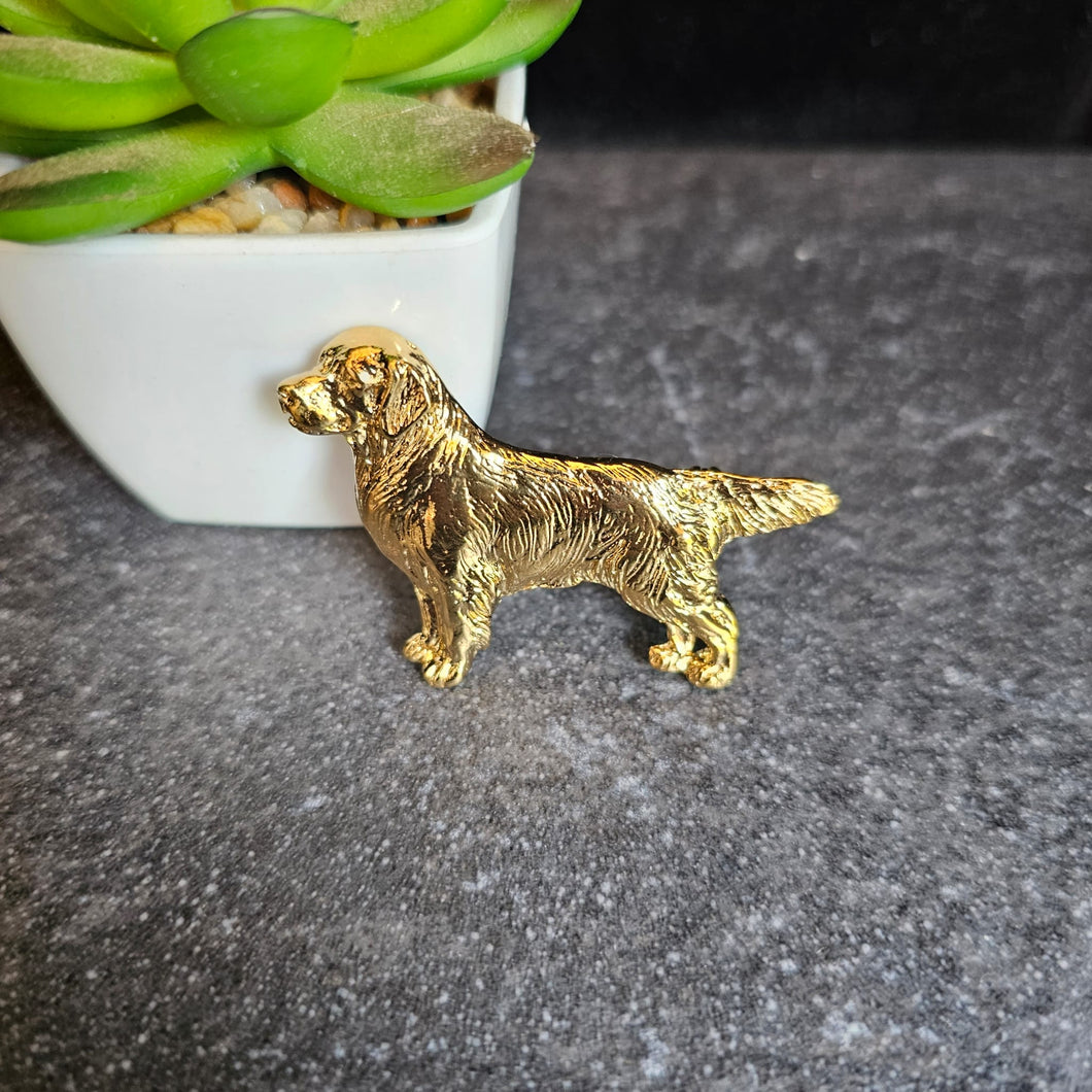 Golden Retriever broche