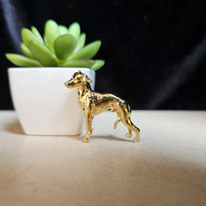 Italian Greyhound broche